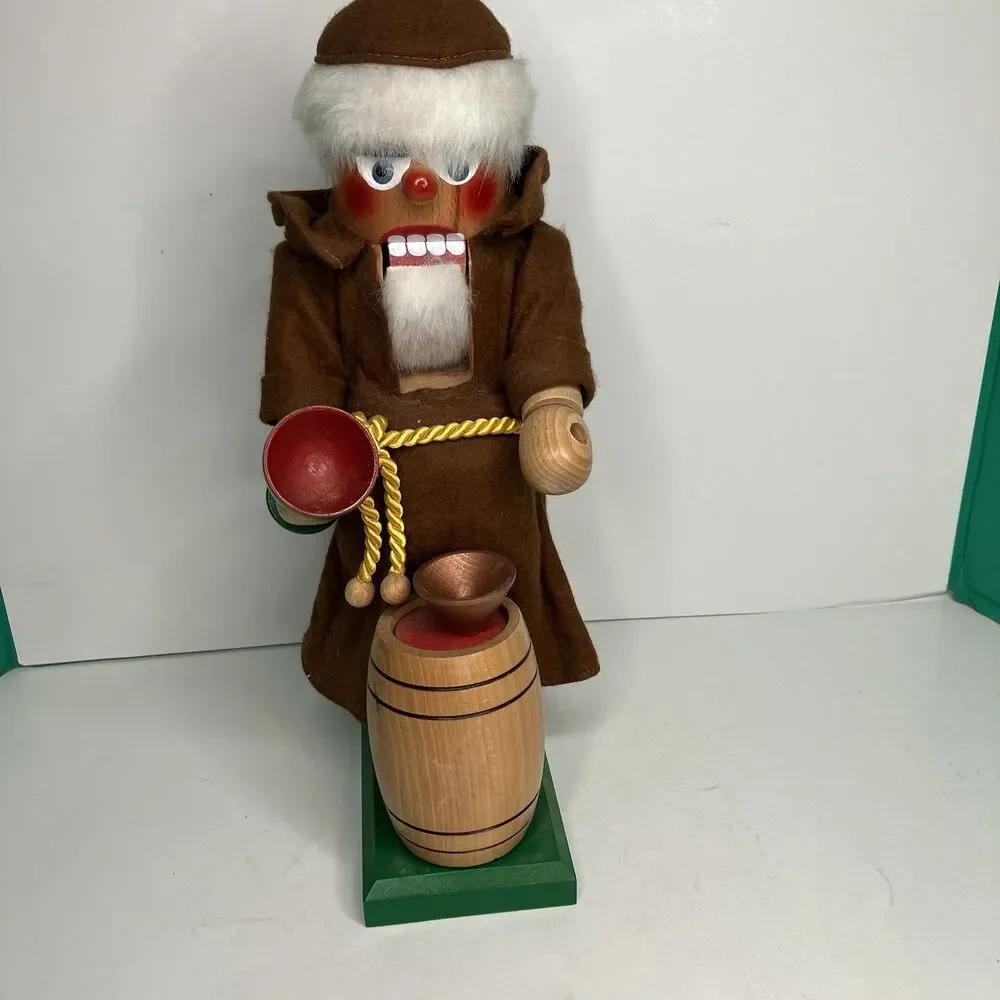 Steinbach Nutcracker Bacchus Monk Wine Maker 14
